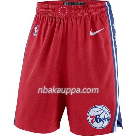 Philadelphia 76ers Miesten Shortsit Punainen 2018-19 Nike Swingman